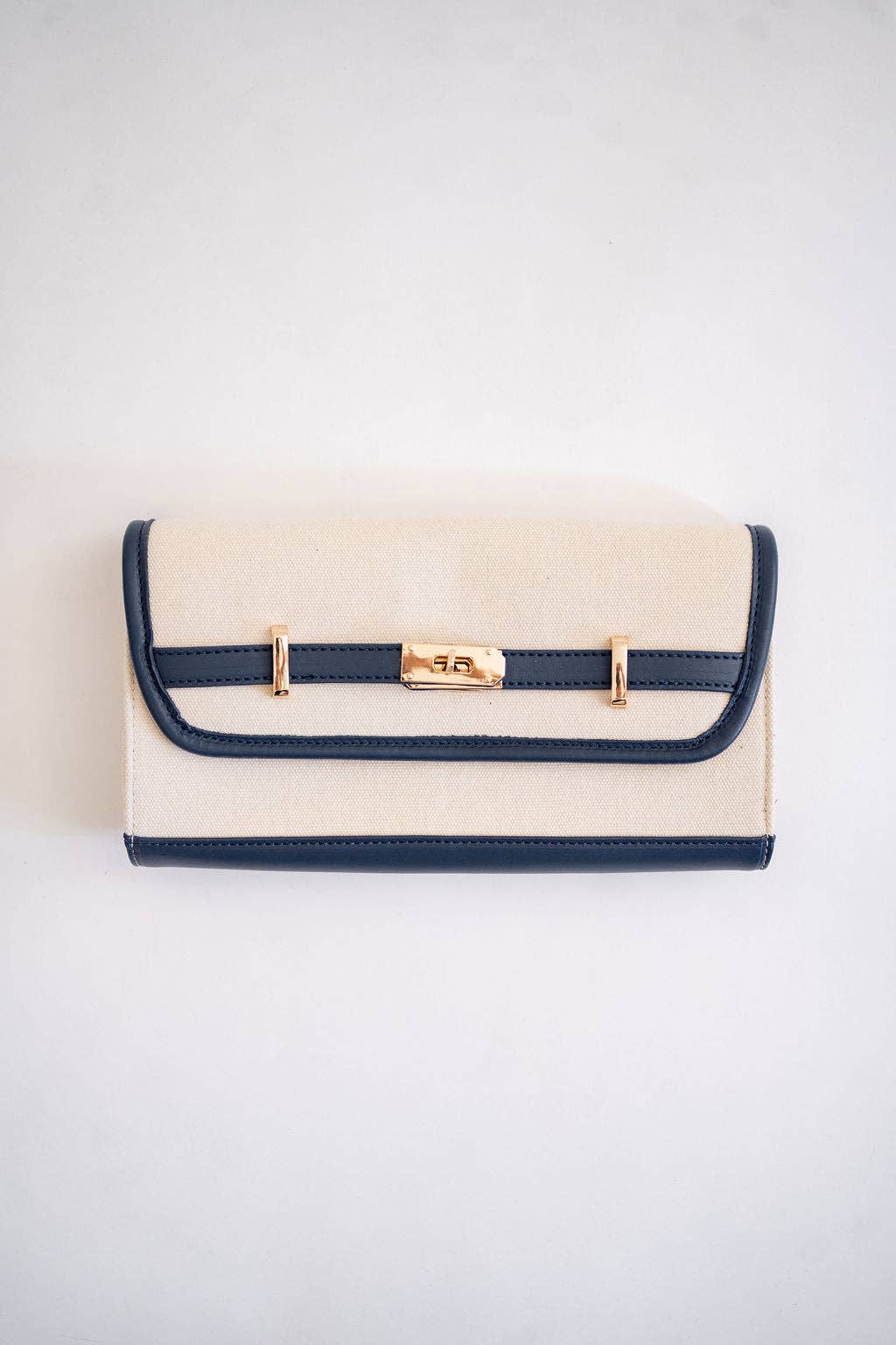 Andie -  Canvas Clutch