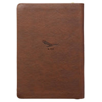 Journal Classic Zip Brown They Will Soar Isa. 40:31