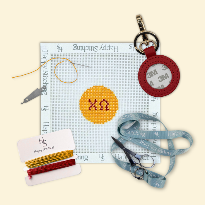 Chi Omega Key Fob