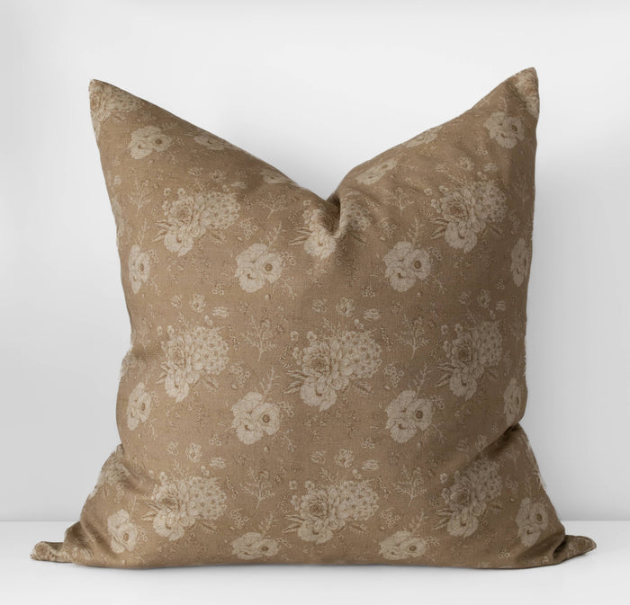 Eliora Pillow Cover | Vintage Style Floral Pillow Cover