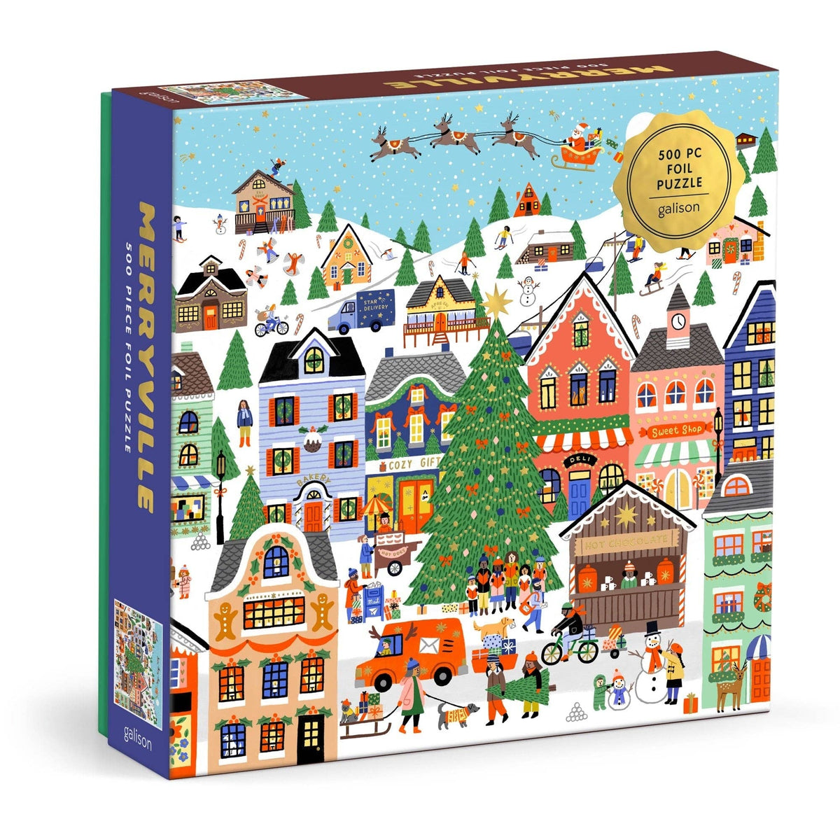 Merryville 500 Piece Foil Puzzle