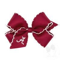 Moonstitch Embroidered Hair Bow - Medium
