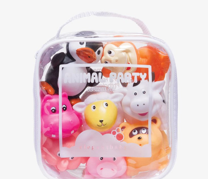 Animal Party Squirtie Bath Toys