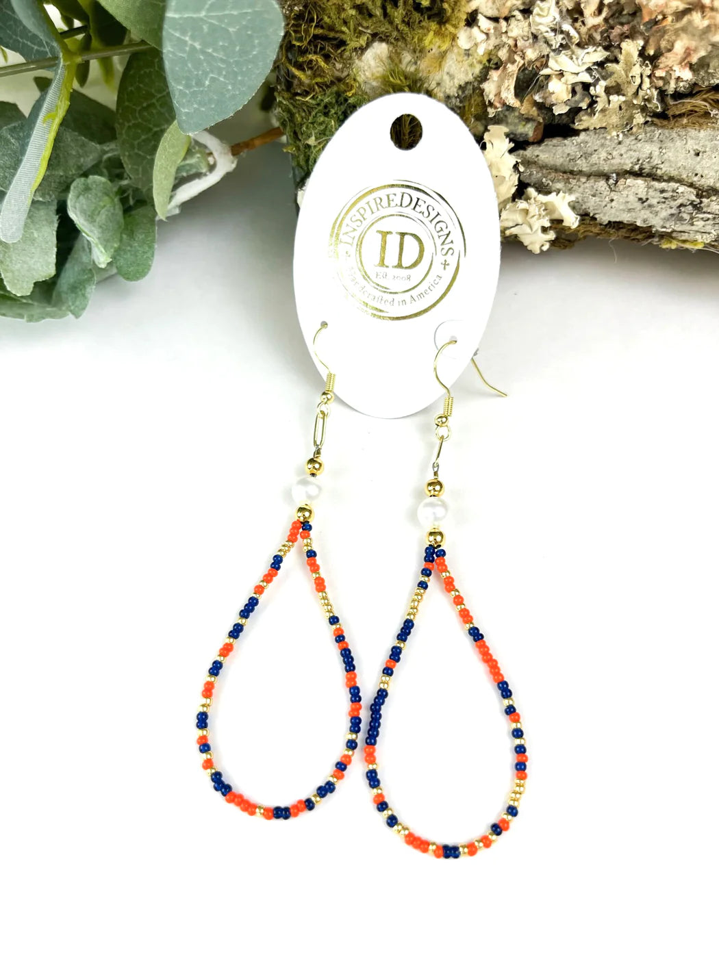 Champion Earring - Auburn