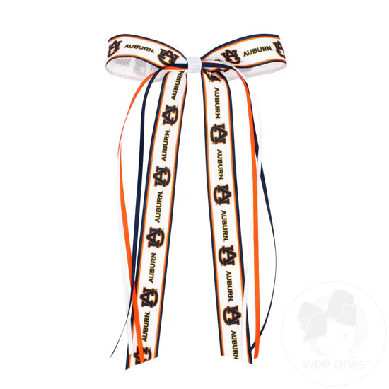 Collegiate Logo Streamer Bow