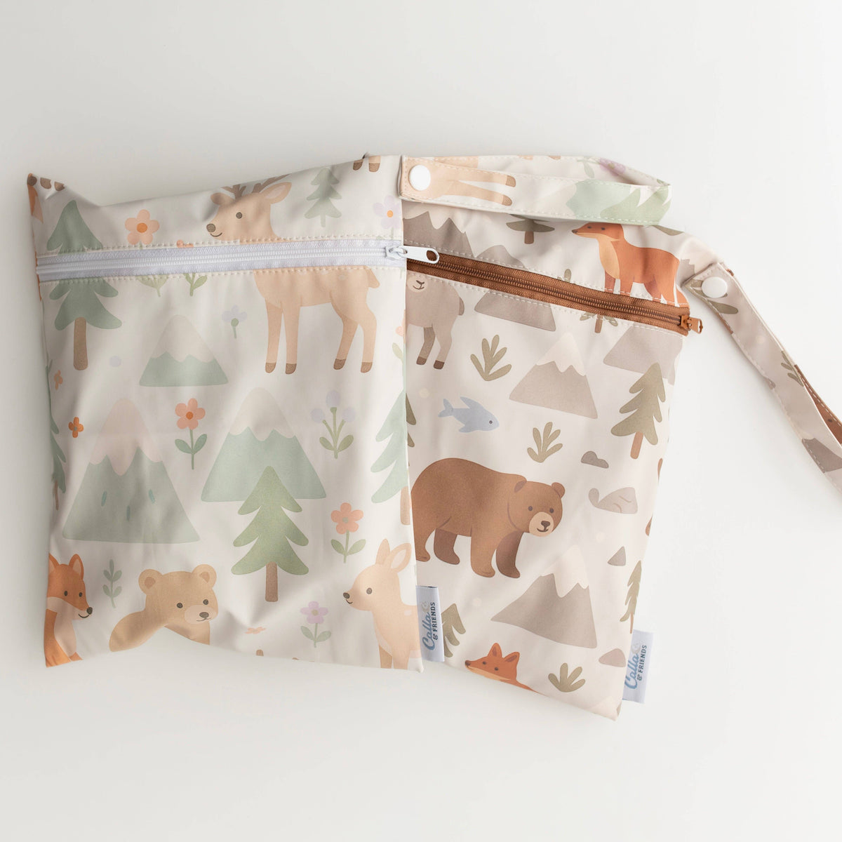 The Grayson Long Sleeve Bib - Woodland Pines