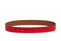 Cesoli - Maraschino & Biscotti Reversible Leather Strap | 3cm