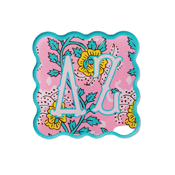 Sorority Block Print Acrylic Coasters - Sets of 2