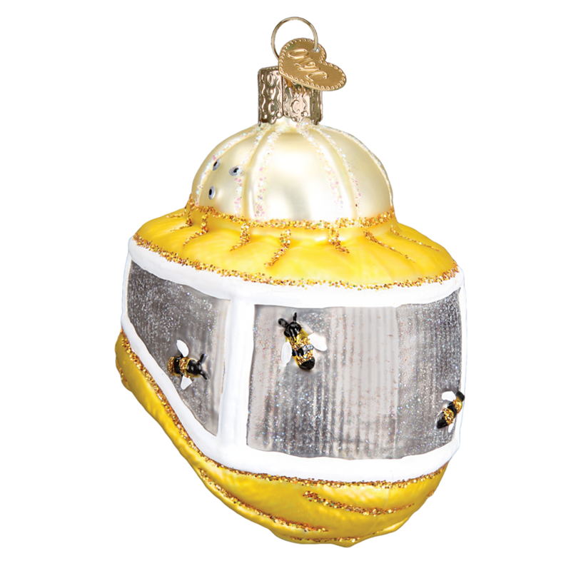 Beekeeper's Hood Old World Christmas Ornament