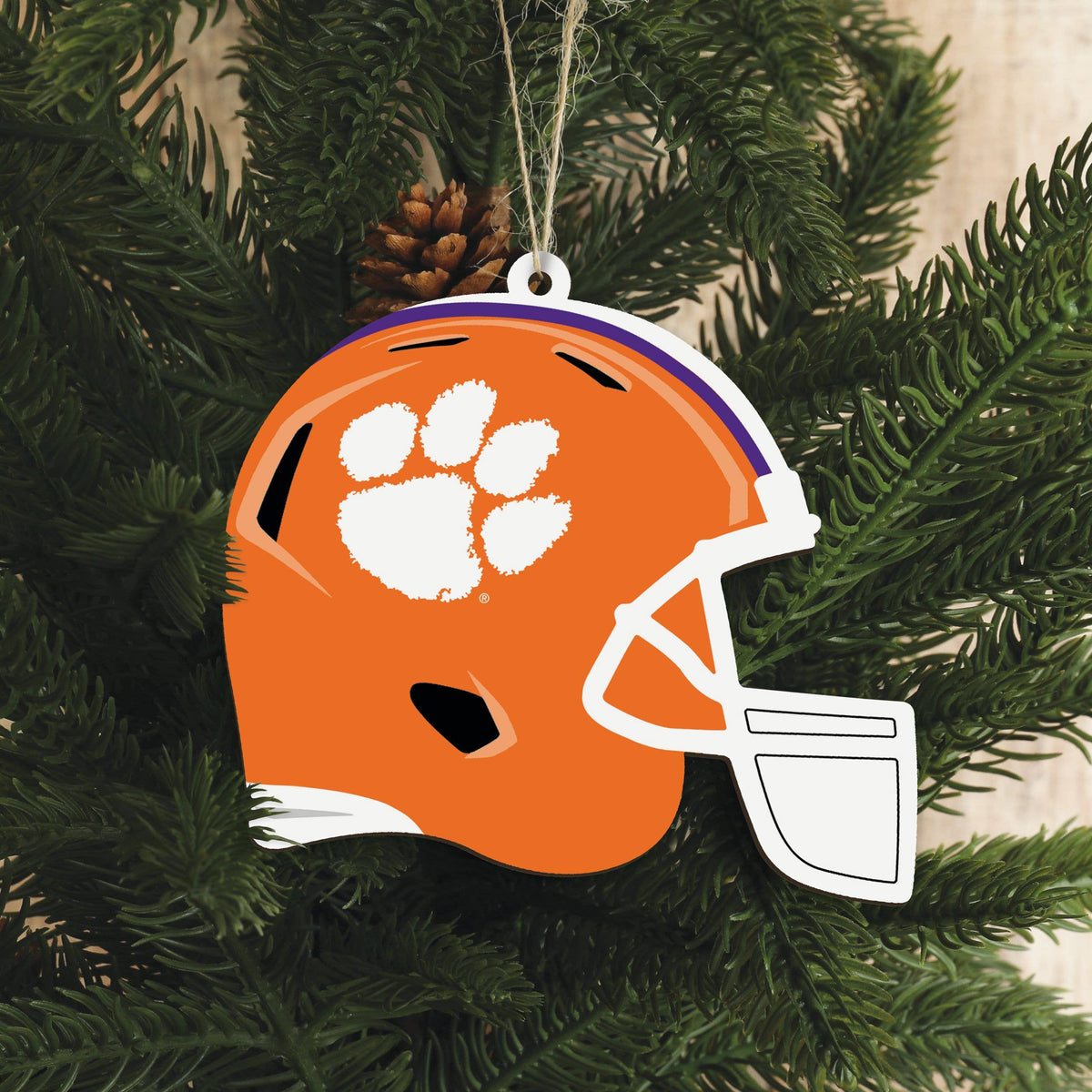 Clemson Tigers Helmet Ornament