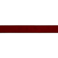 1" Reversible Velvet Ribbon | Red/Green | 10 Yds