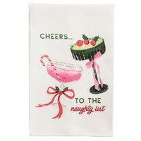 Holiday Bar Saying Tea Towels