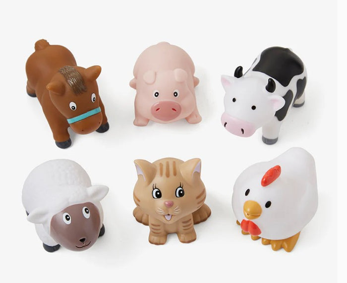 Barnyard Party Squirtie Bath Toys