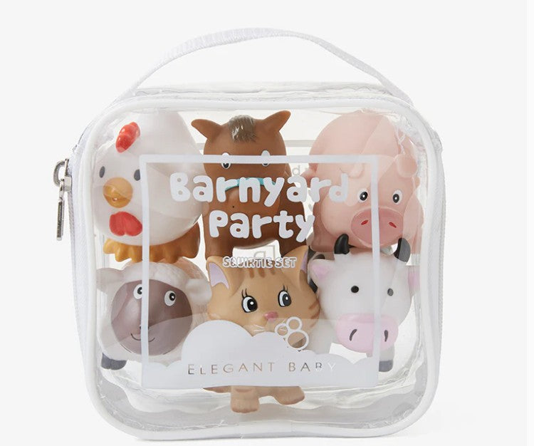 Barnyard Party Squirtie Bath Toys