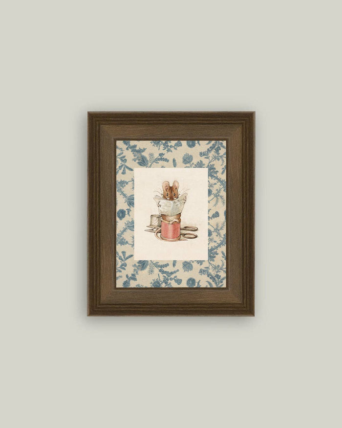 The Tailor of Gloucestor Framed Antique Art