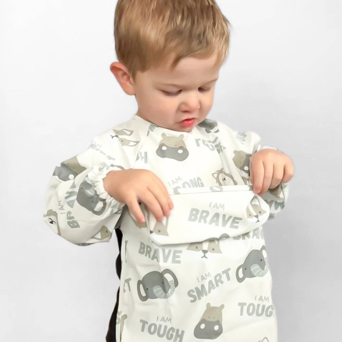 The Grayson Long Sleeve Bib - Affirmations