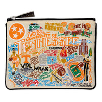 Tennessee, University of Collegiate Zip Pouch