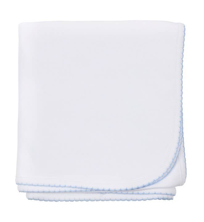 Receiving Blanket w/Picot Trim