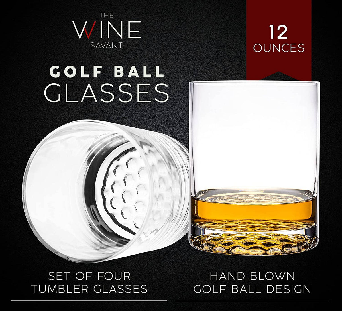 Golf Club Whiskey Decanter & Glasses