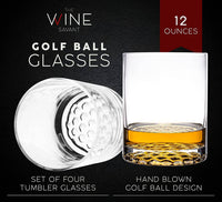 Golf Club Whiskey Decanter & Glasses
