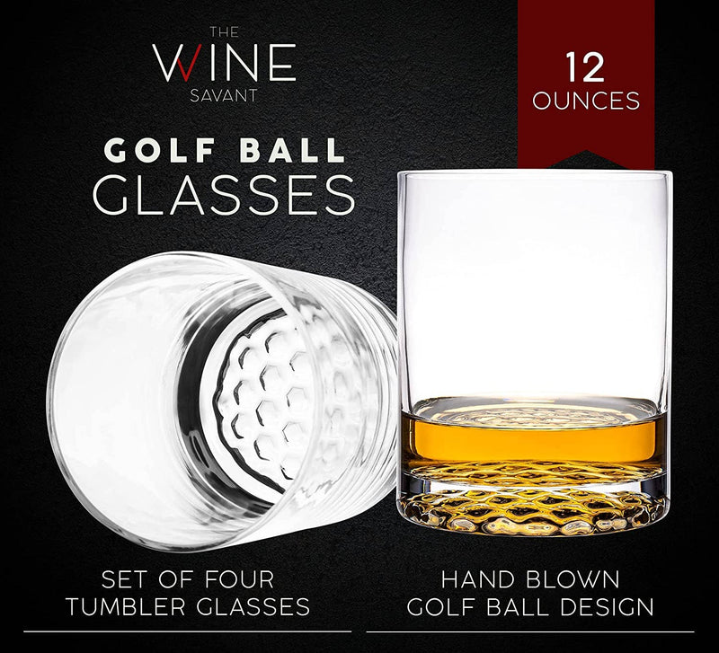 Golf Club Whiskey Decanter & Glasses