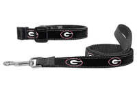 Georgia Bulldogs Adjustable Ribbon Dog Collar Lead.