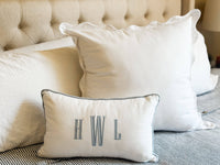 Scallop Pillow Covers - 12" x 20"