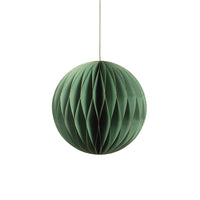 Decorative Green Paper Ball Ornament - large