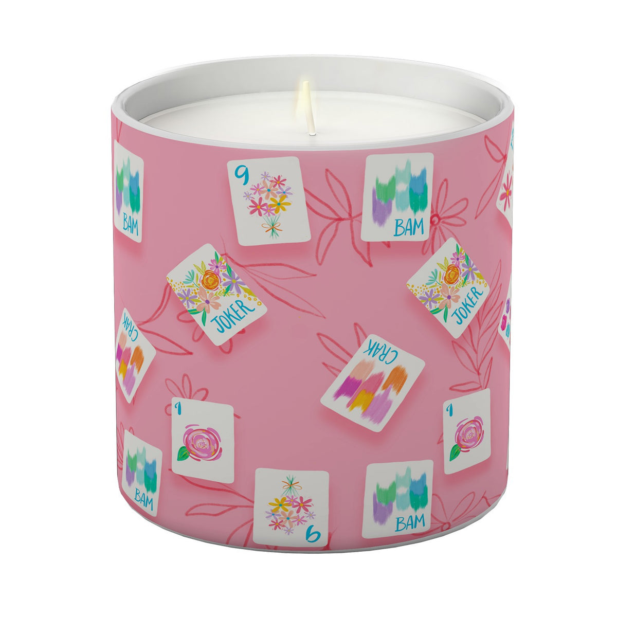 Bonjour Mahjong Candle