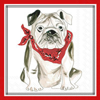 Red Bulldog Hometown Pride Cocktail Napkins