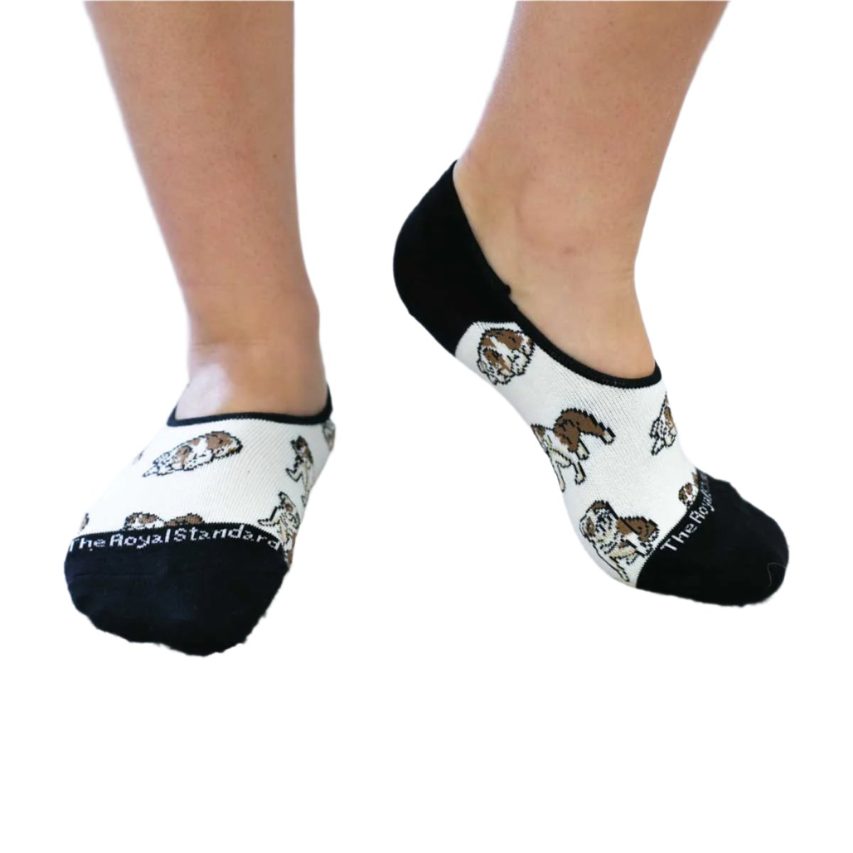 Women's Bulldog No Show Socks