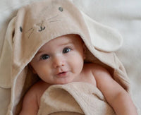 Hooded Baby Bath Wrap