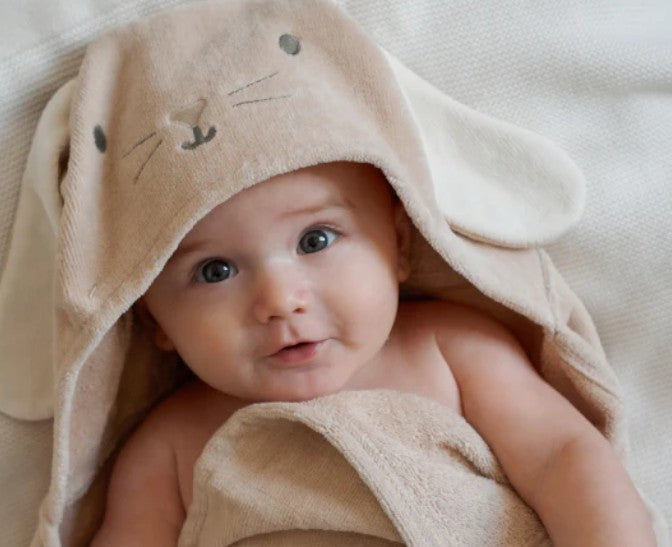 Hooded Baby Bath Wrap