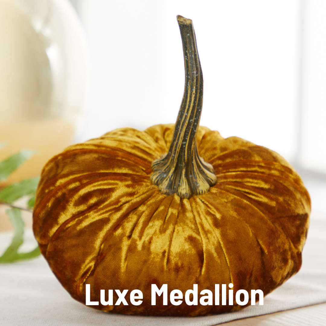 Small Velvet Pumpkins
