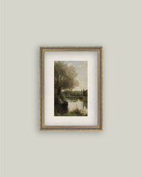 The Reader On The Wooded Bank