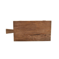 Reclaimed Wood Pedestal Tray - Large