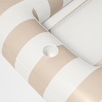Luxe Twin Hammock Float - Sand Stripe