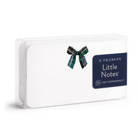 Plaid Bow Little Notes® – Mini Notecard Pack, Set of 55