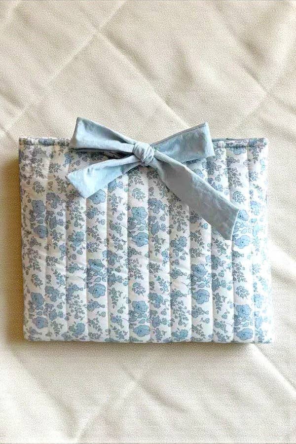 Blue Floral Bible Cover - Rachel