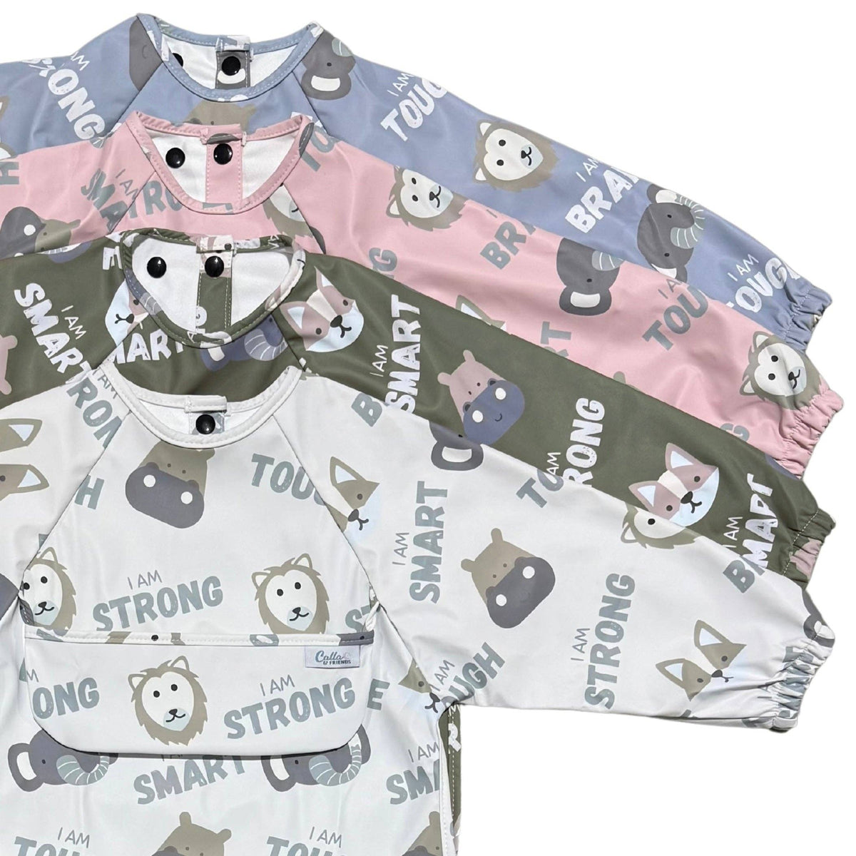 The Grayson Long Sleeve Bib - Affirmations