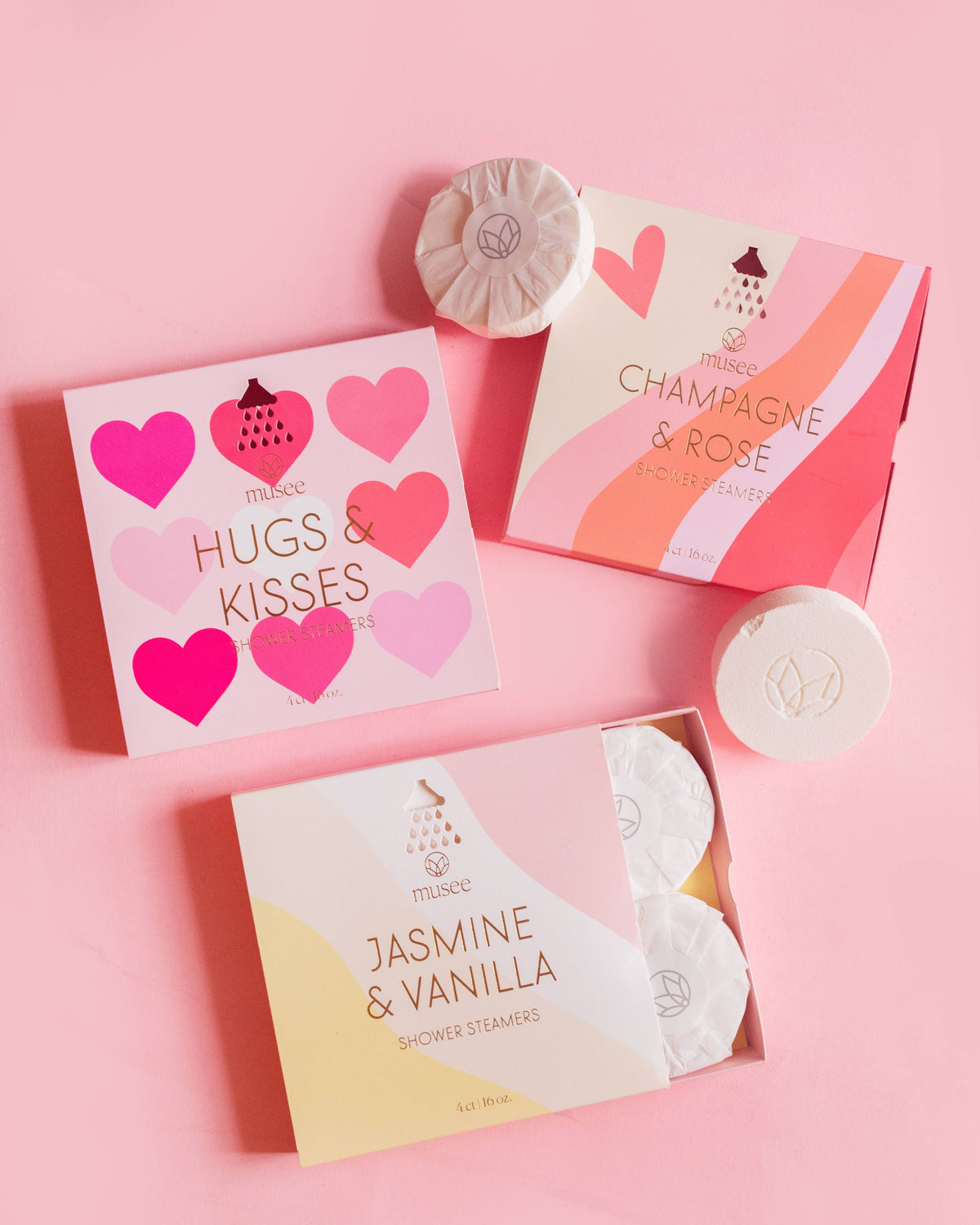 Hugs & Kisses Shower Steamers