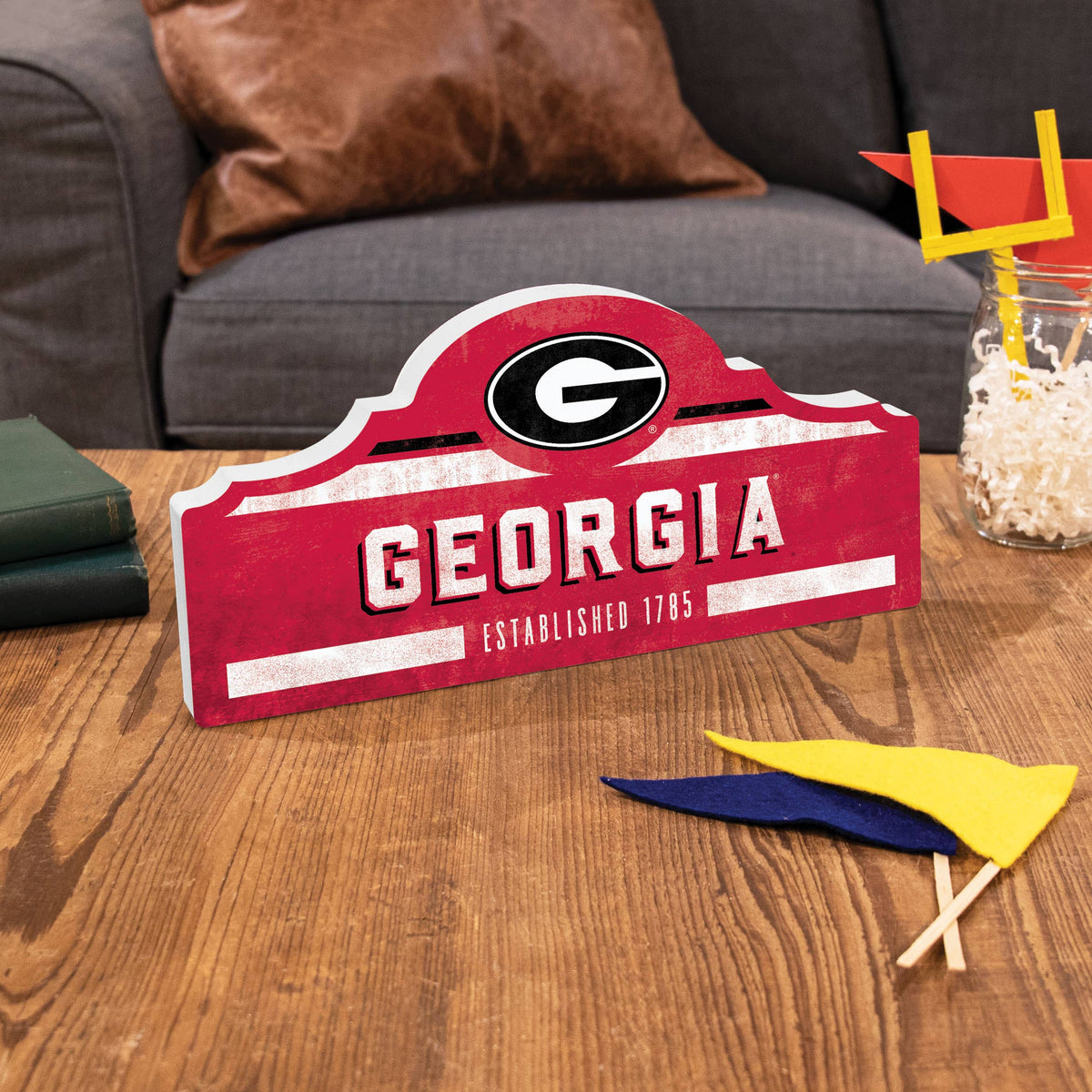 Georgia Bulldogs Established Small Sign