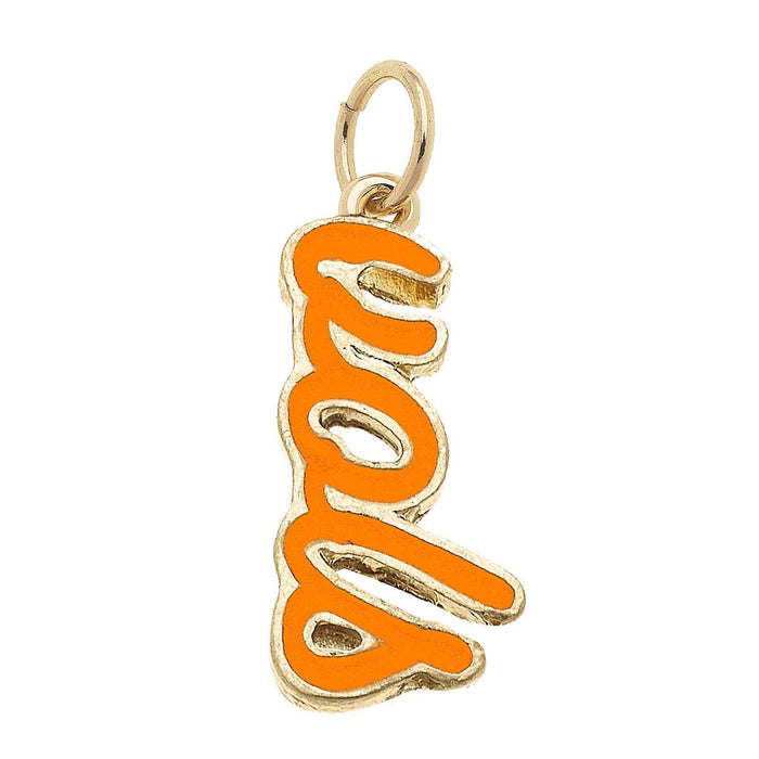 Tennessee Volunteers Enamel Script Charm