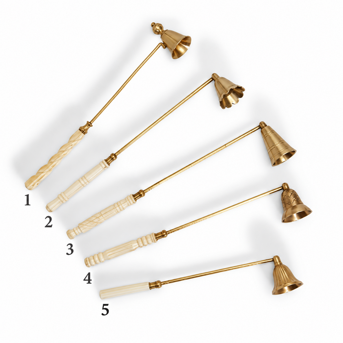 Antiqued Gold Candle Snuffer