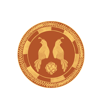 Josephine Quails Dessert Plate - 8 pack