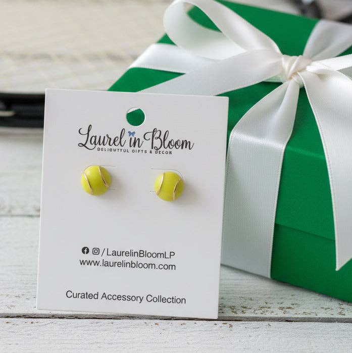 Love Match Tennis Studs