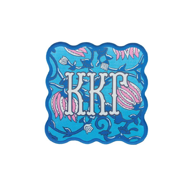 Sorority Block Print Acrylic Coasters - Sets of 2