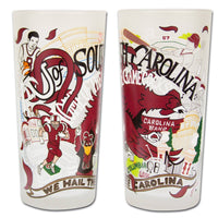 South Carolina, University of Collegiate Drinking Glass