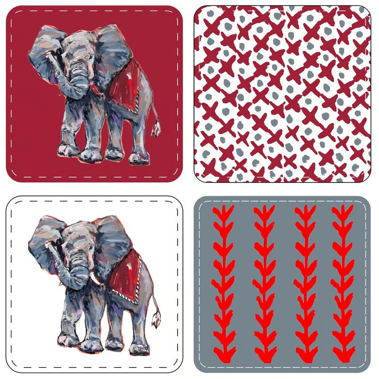 Game Day Coasters - Set/4