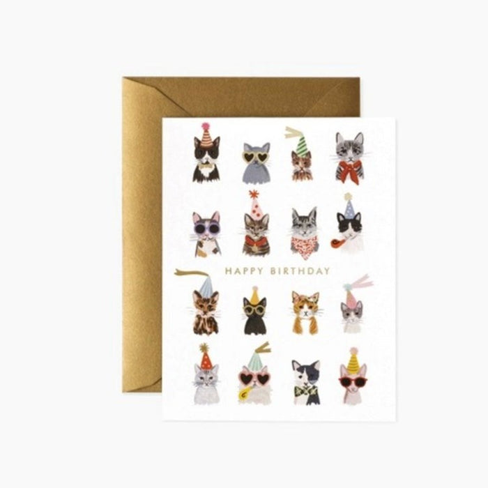 Cool Cats Birthday Card